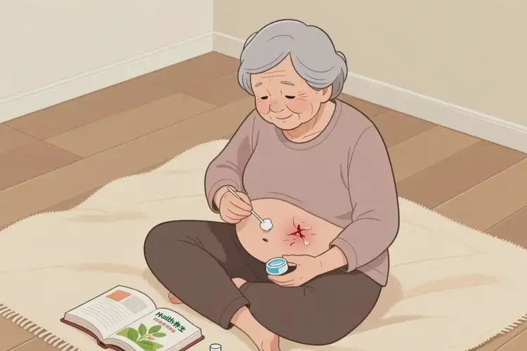 老年人肚子上出濕疹可不可以徹底自愈(圖1)