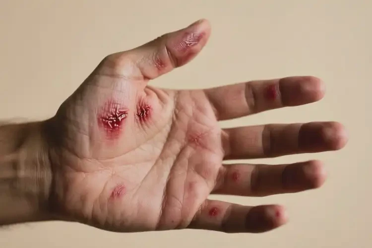 男人手上容易起濕疹能夠徹底治愈嗎(圖3)