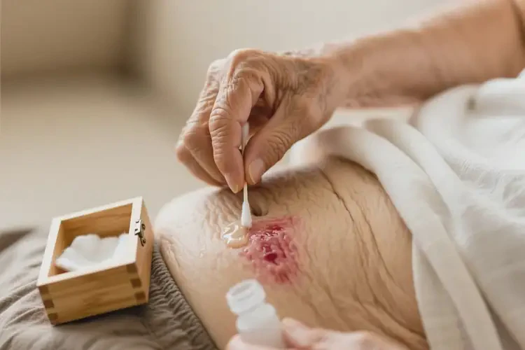 高齡老人肚子容易起濕疹能夠徹底治愈嗎(圖2)