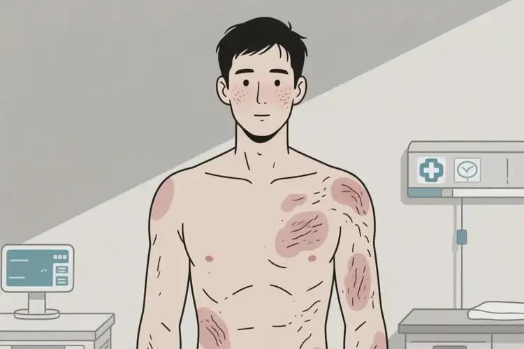 男性全身有濕疹能夠徹底治愈嗎(圖2)