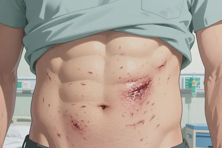 男人肚子起濕疹不管它會(huì)自己痊愈嗎(圖3)