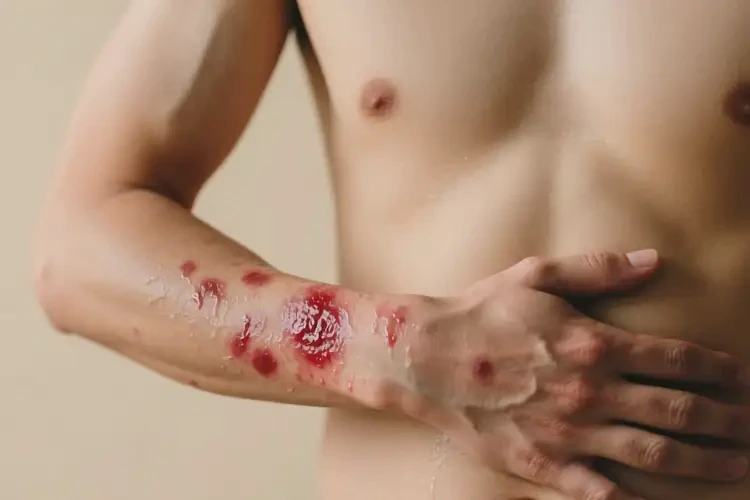 男人手臂容易长湿疹能够彻底治愈吗(图3)