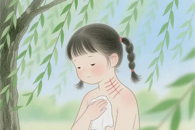 小學生脖子偶爾長濕疹能徹底自愈嗎(圖2)