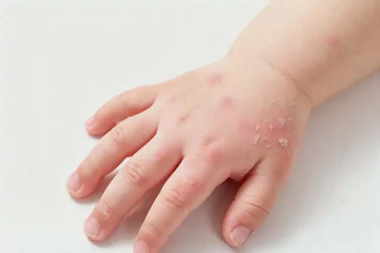 嬰幼兒手上有濕疹不管它會(huì)自己痊愈嗎(圖3)