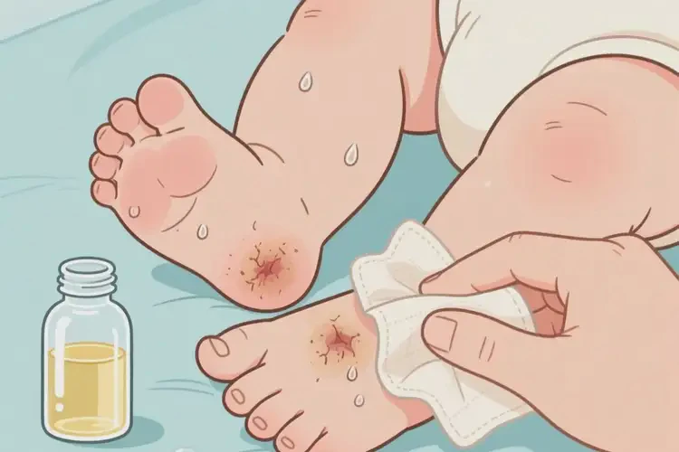 嬰幼兒腳上經(jīng)常起濕疹可以徹底自愈嗎(圖3)