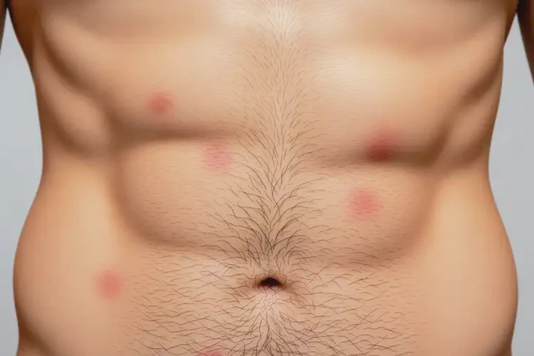 男人肚子經(jīng)常起濕疹不管它會自己自愈嗎(圖4)