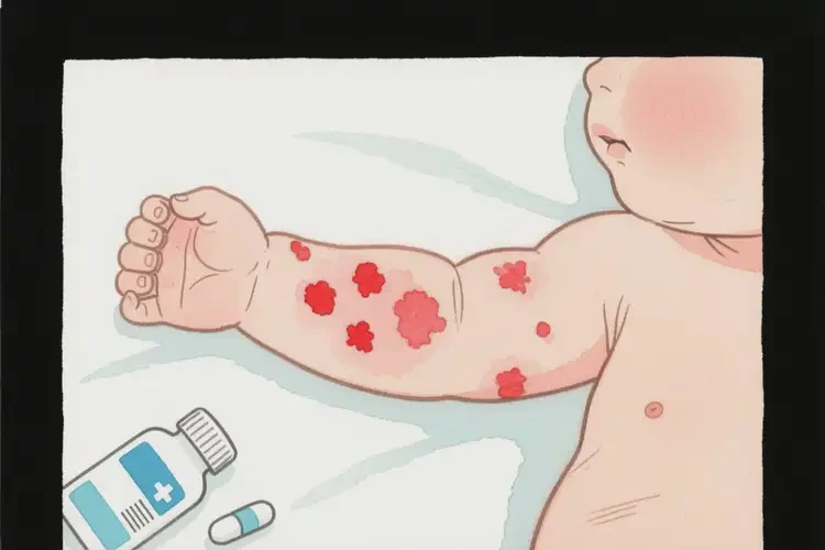 嬰幼兒手臂上偶爾長濕疹可不可以徹底自愈(圖4)