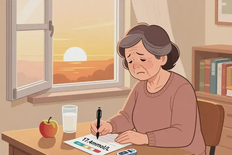 更年期女性睡前血糖17點4是糖尿病嗎(圖2)