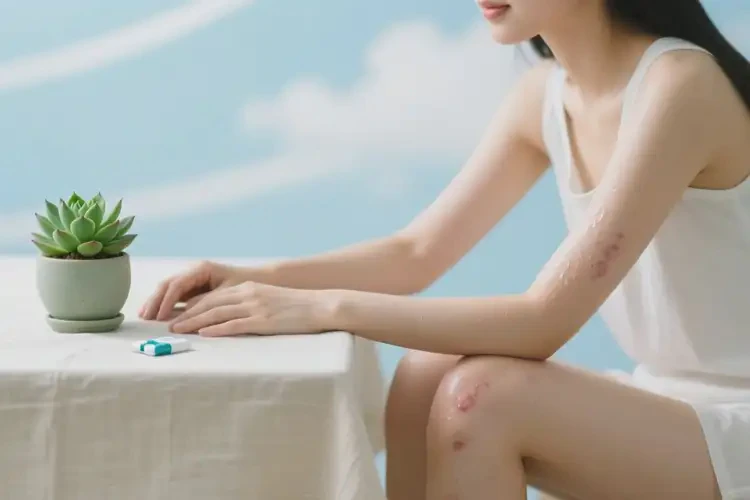 女生四肢經(jīng)常長濕疹能靠自己自愈嗎(圖3)