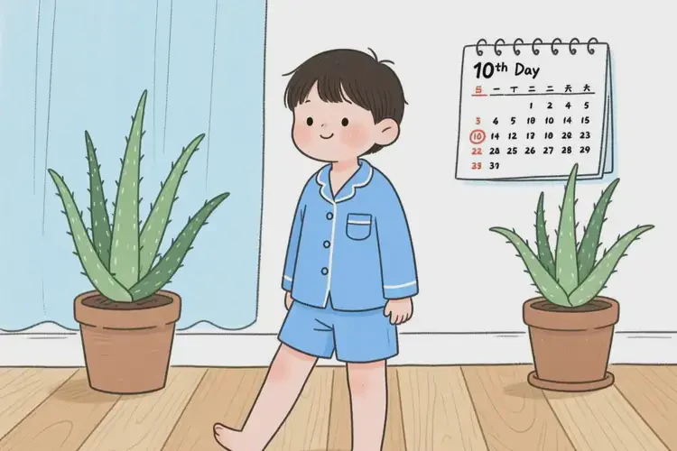 小學(xué)生小腿起濕疹能夠徹底治愈嗎(圖3)