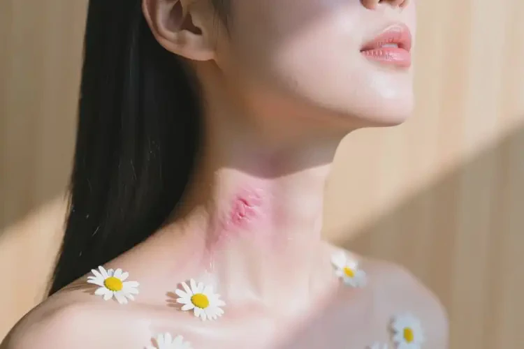 女性脖子經(jīng)常起濕疹能靠自己自愈嗎(圖1)