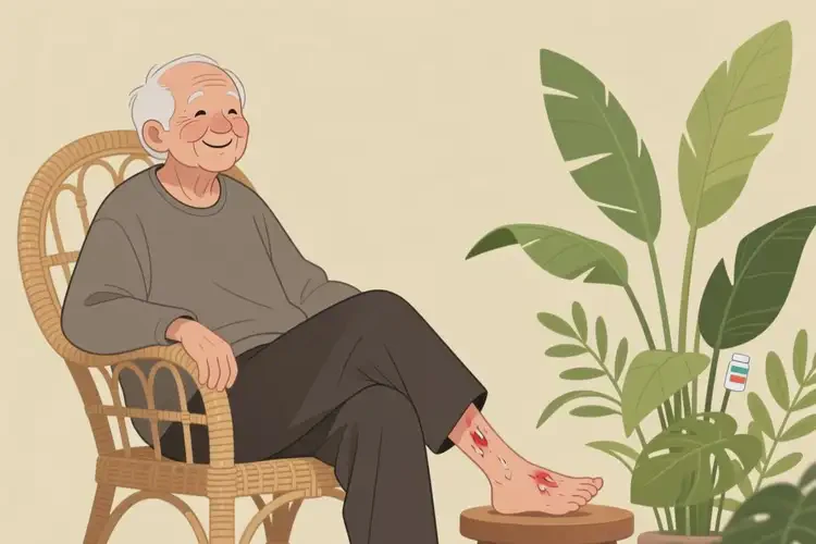 老人小腿上經(jīng)常起濕疹不管它會自己自愈嗎(圖4)