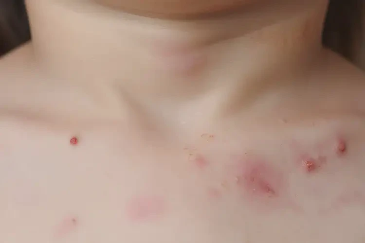 小孩脖子上長濕疹能夠徹底治愈嗎(圖4)