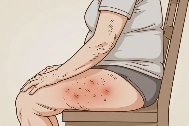 老年人屁股上出現(xiàn)濕疹不管它會自己痊愈嗎(圖3)