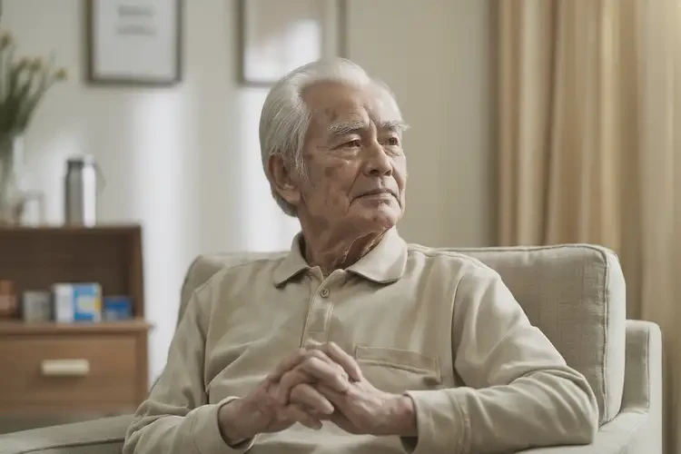 老人身上容易長濕疹不管它會自己自愈嗎(圖1)