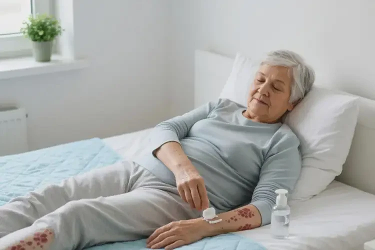 老人全身經(jīng)常長(zhǎng)濕疹可不可以徹底自愈(圖2)