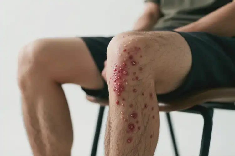 男人大腿上長(zhǎng)濕疹不管它會(huì)自己好嗎(圖3)