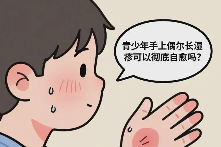 青少年手上偶爾長濕疹可不可以徹底自愈(圖3)