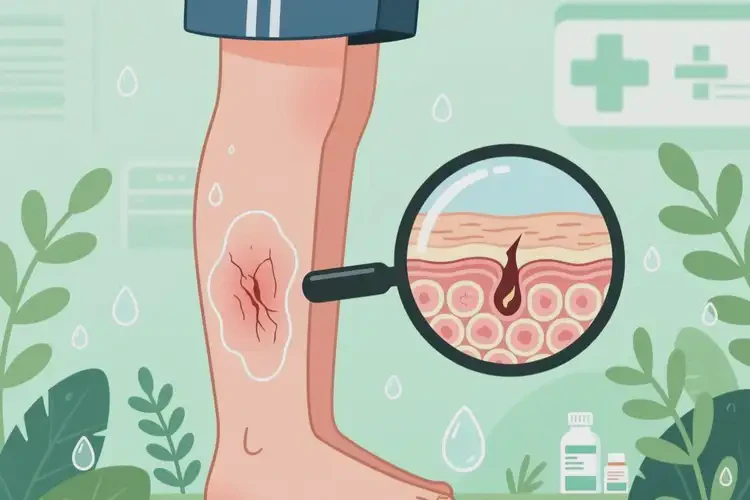 青少年小腿經(jīng)常起濕疹可以徹底自愈嗎(圖1)