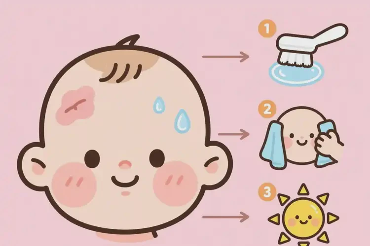 小儿面部偶尔长湿疹能够彻底治愈吗(图2)