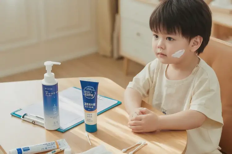 少兒脖子上起濕疹不管它會自己好嗎(圖1)