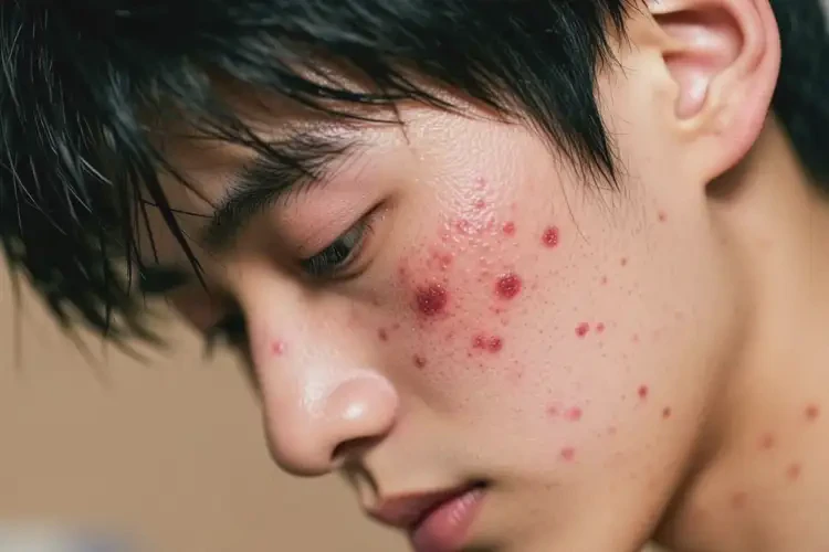 青少年臉上經(jīng)常長濕疹不管它會自己自愈嗎(圖1)