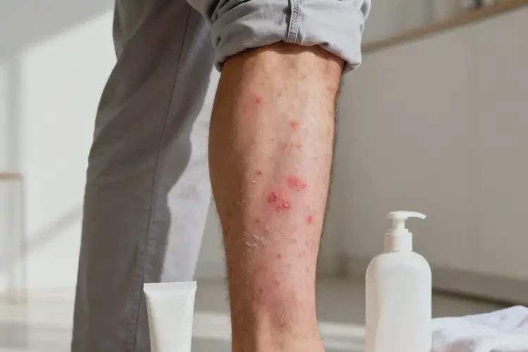 男性小腿出濕疹能徹底自愈嗎(圖4)