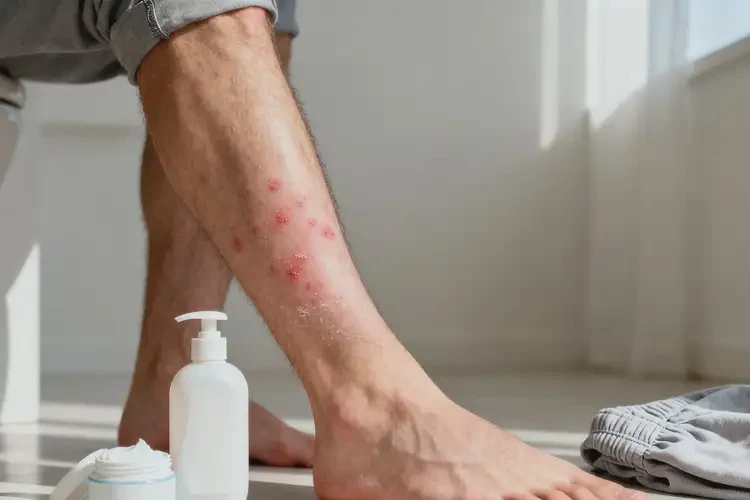 男性小腿出濕疹能徹底自愈嗎(圖3)