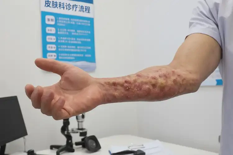 大學(xué)生肚子出現(xiàn)濕疹能不能徹底自愈(圖2)