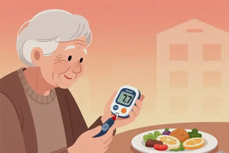 中老年人晚餐血糖7點7是糖尿病嗎(圖2)