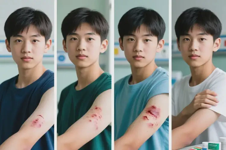 青少年手臂偶爾起濕疹能徹底自愈嗎(圖2)