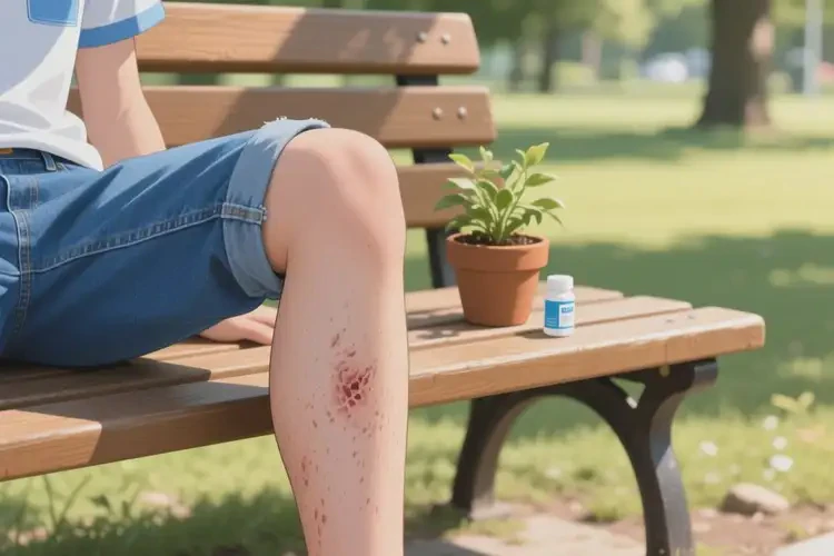 青少年大腿上偶爾長濕疹可不可以徹底自愈(圖3)