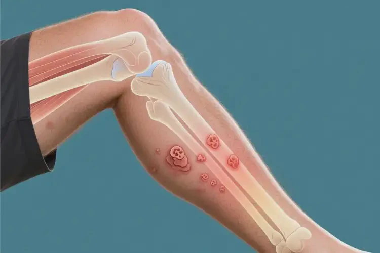 男人小腿長濕疹不管它會自己自愈嗎(圖2)