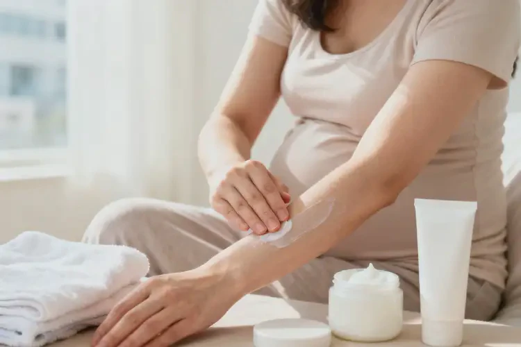 哺乳期妈妈身上偶尔长湿疹不管它会自己自愈吗(图4)