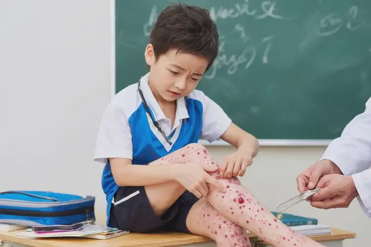 小學生小腿起濕疹能靠自己自愈嗎(圖4)