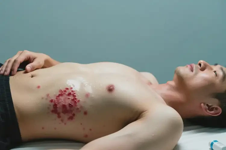 男性肚子偶爾長(zhǎng)濕疹不管它會(huì)自己好嗎(圖2)