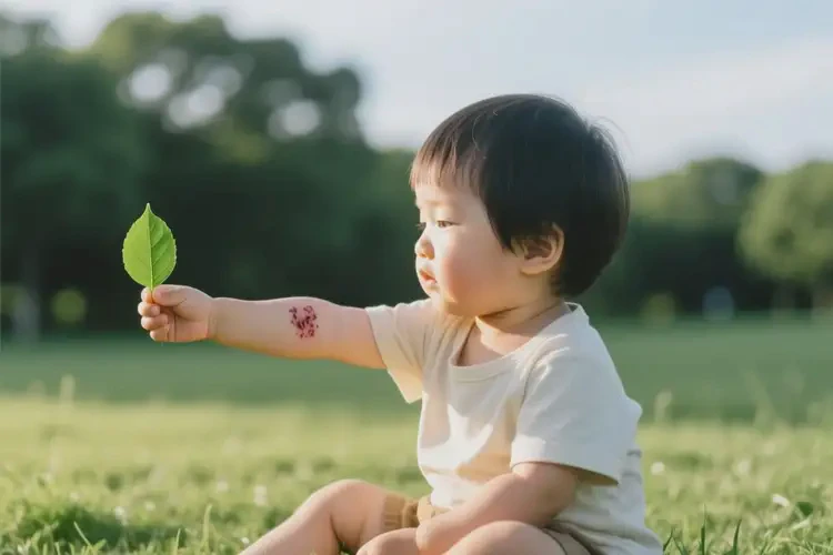 少兒手臂上有濕疹能徹底自愈嗎(圖3)