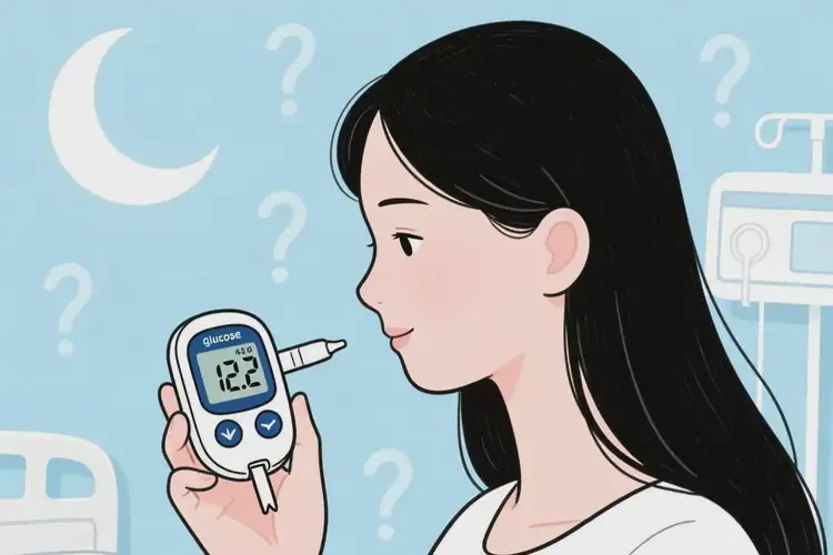 女人晚上血糖12点2是糖尿病吗(图2)