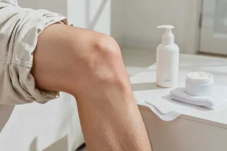 男人大腿經(jīng)常長濕疹能夠徹底治愈嗎(圖1)