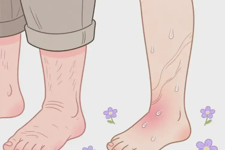 老人小腿長濕疹能靠自己自愈嗎(圖3)