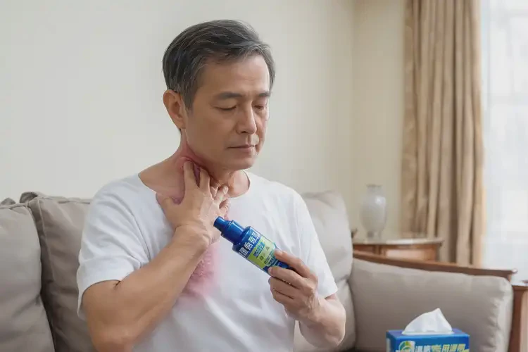 男人脖子上出現(xiàn)濕疹能夠徹底治愈嗎(圖2)