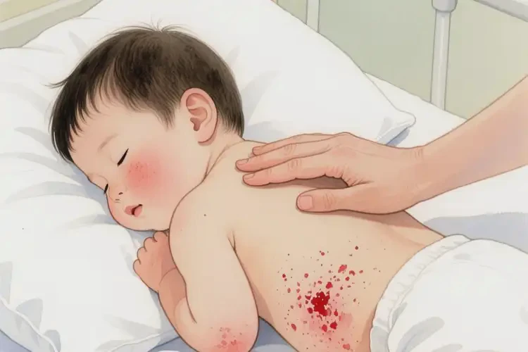 少儿肚子容易起湿疹不管它会自己痊愈吗(图3)