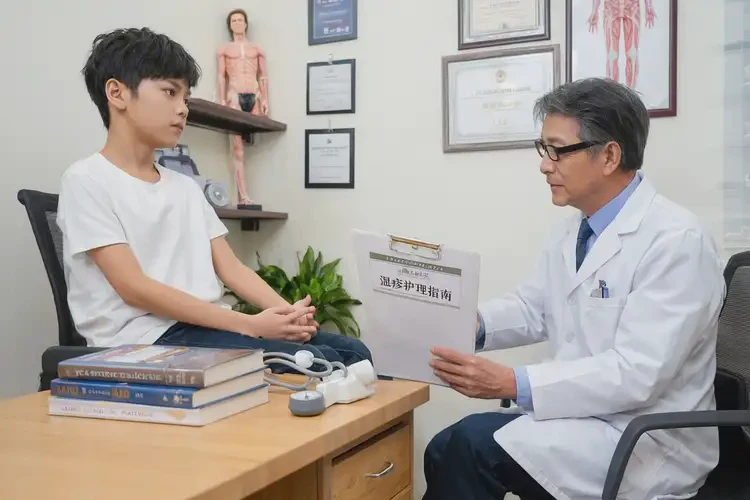 青少年面部容易長濕疹可不可以徹底自愈(圖3)