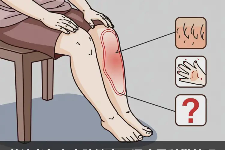 老年人小腿上出現(xiàn)濕疹不管它會(huì)自己好嗎(圖1)