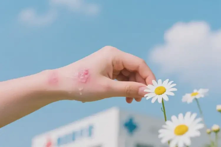 青少年手臂偶爾長濕疹能徹底自愈嗎(圖2)