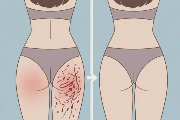 女生屁股上容易起湿疹可以彻底自愈吗(图1)