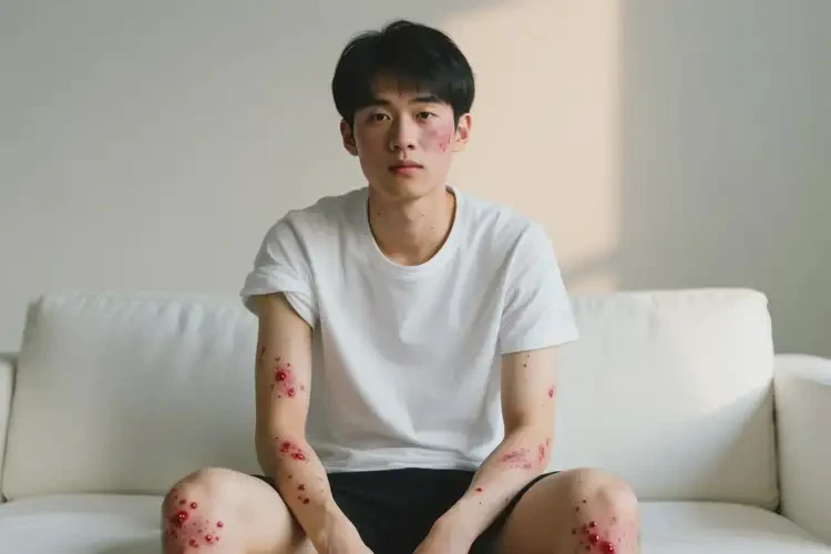 青年人全身經(jīng)常起濕疹不管它會自己好嗎(圖4)