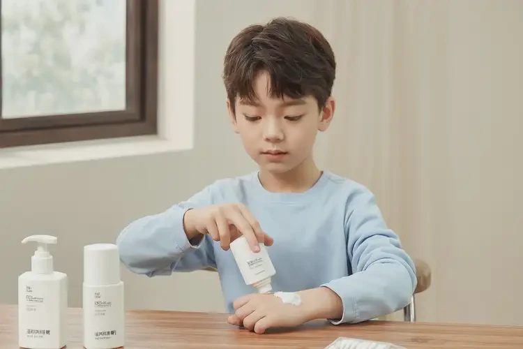 兒童手臂上出濕疹能徹底自愈嗎(圖2)