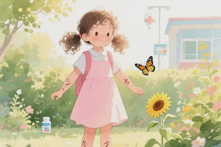 小學(xué)生四肢起濕疹可不可以徹底自愈(圖2)