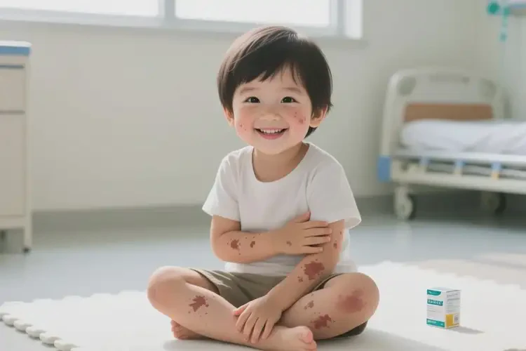 小孩全身有濕疹能夠徹底治愈嗎(圖4)